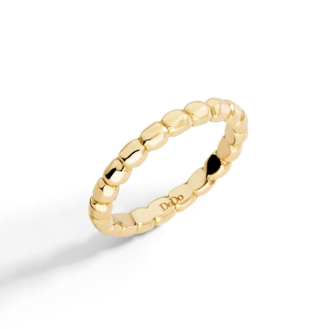 Bague Granelli – Or jaune 18K