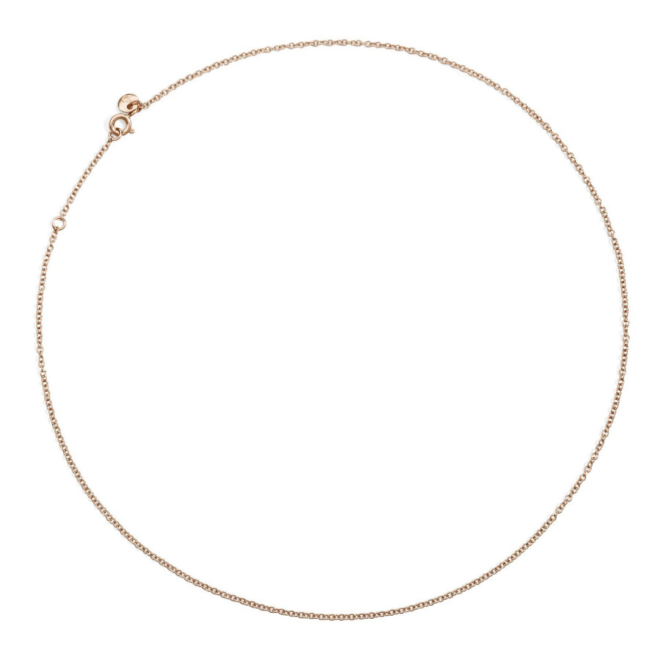 Collier Essentials – Or rose 9K, 38-40