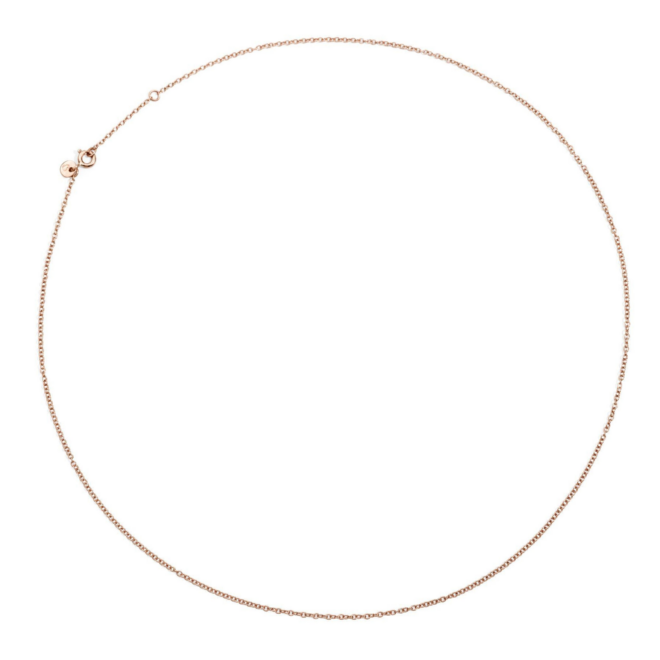 Collier Essentials – Or rose 9K, 48-50