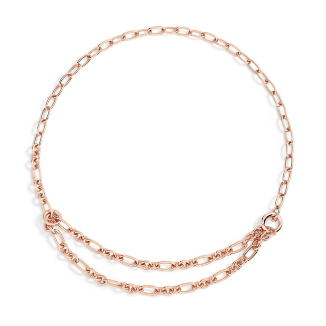 Collier Essentials – Vermeil, essentials, 2 maillons ouvrants