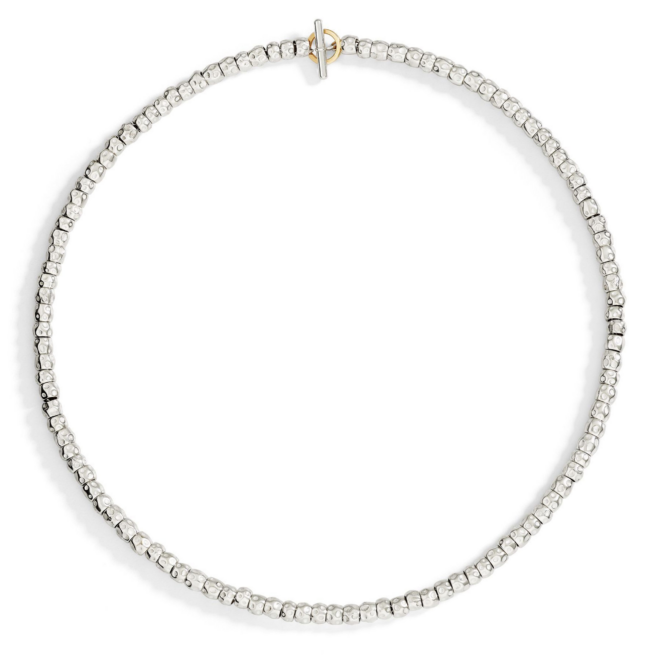 Collier Granelli – Or jaune 9K & argent 925