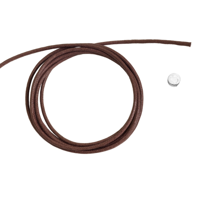 Cordon – Coton marron
