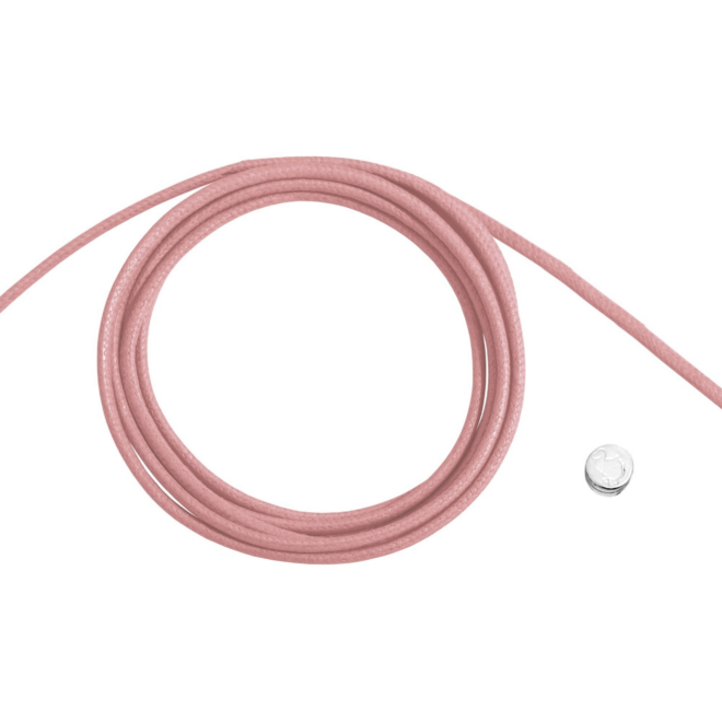 Cordon – Coton vieux rose