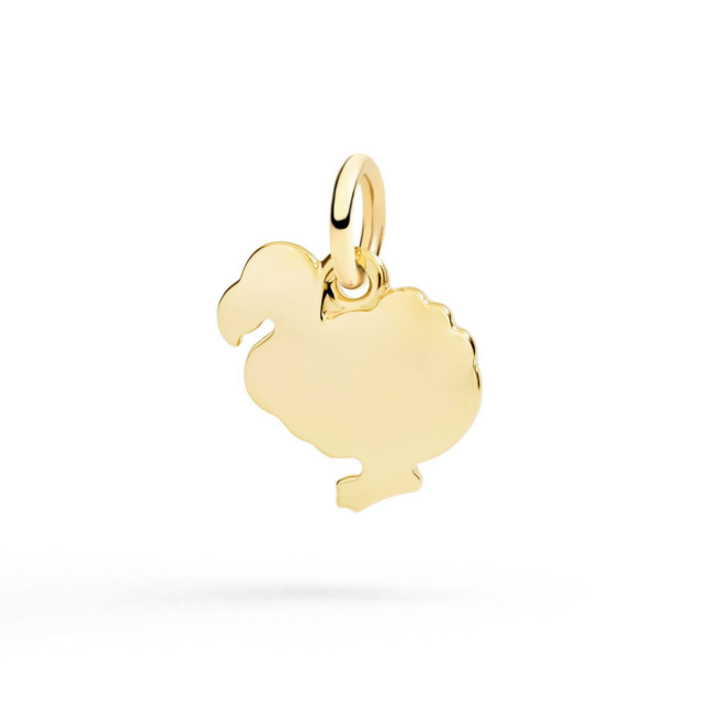 Charm Nature – Or jaune 9K, dodo