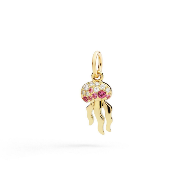 Charm Nature – Or jaune 18K, méduse