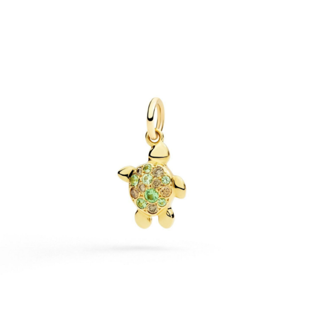 Charm Nature – Or jaune 18K, tortue de mer