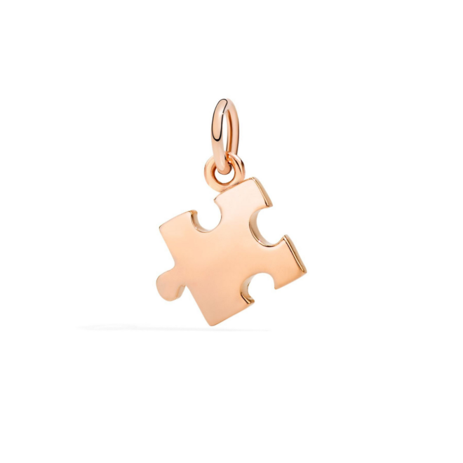 Charm Symbols – Or rose 9K, puzzle