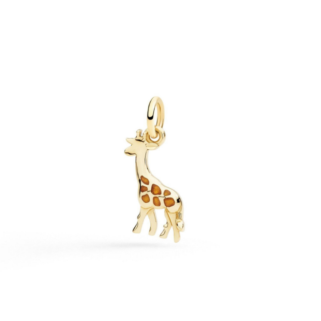 Charm Nature – Or jaune 9K, girafe