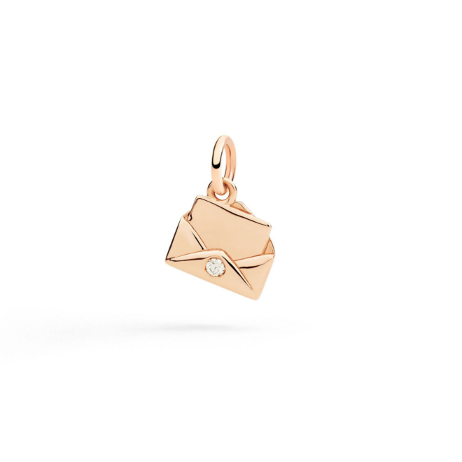 Charm Symbols – Or rose 9K, lettre